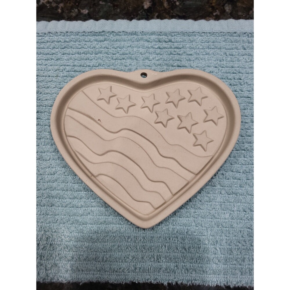 Heart Shaped Cookie Cutter with Stars and Stripes